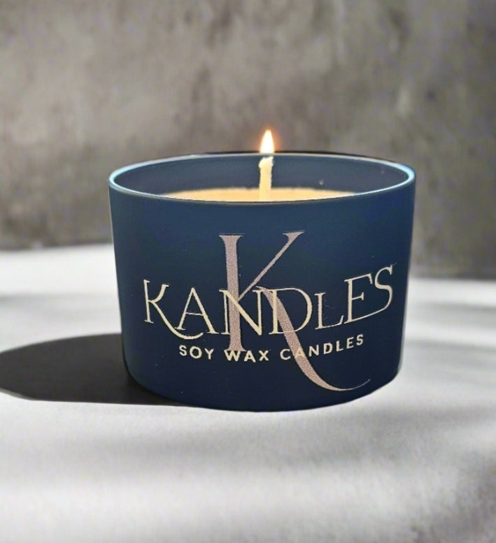 Black 7oz Candle Tin