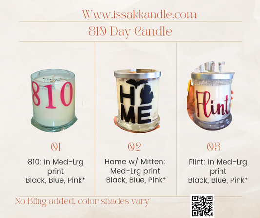 Home/810 Themed Soy Wax Candles