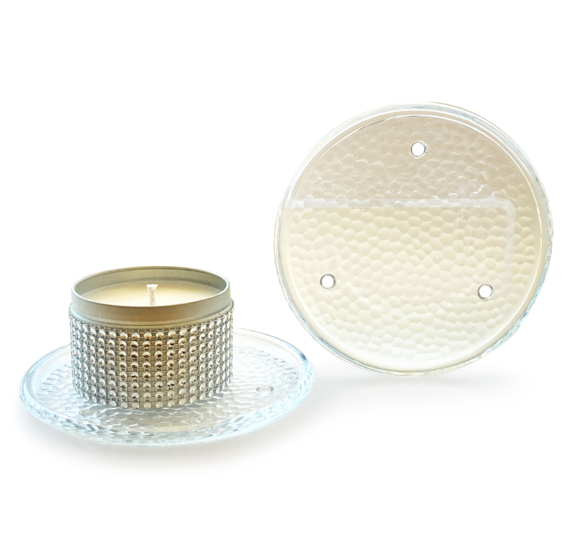 Glass Candle Coaster